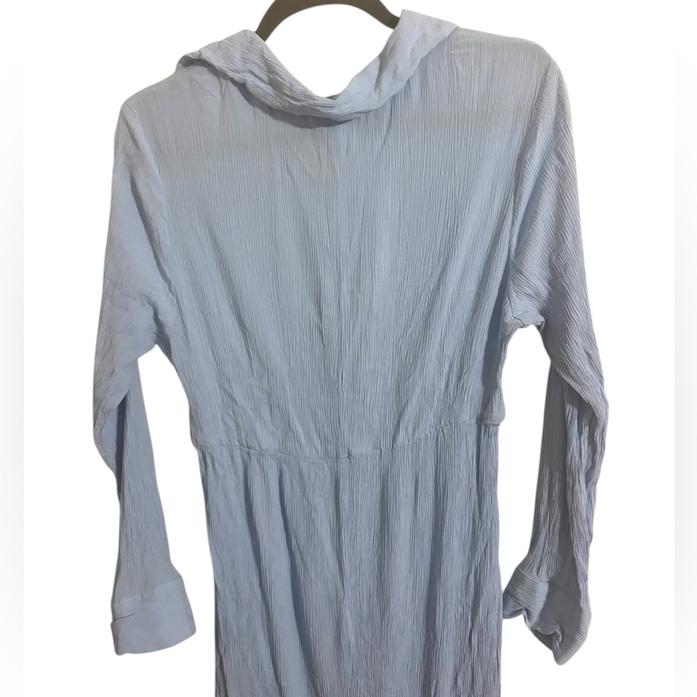 H&M Mama Maternity Blue Dress Medium - Picture 3 of 5